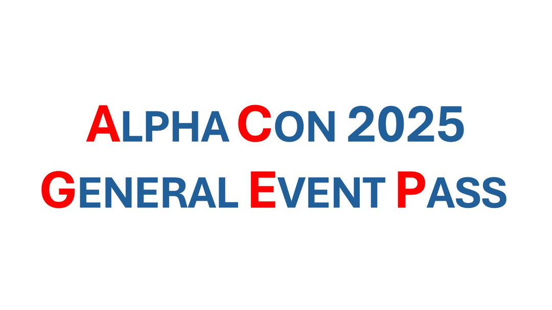 AlphaCon 2026 - Book your Event Pass – Alpha Gaming