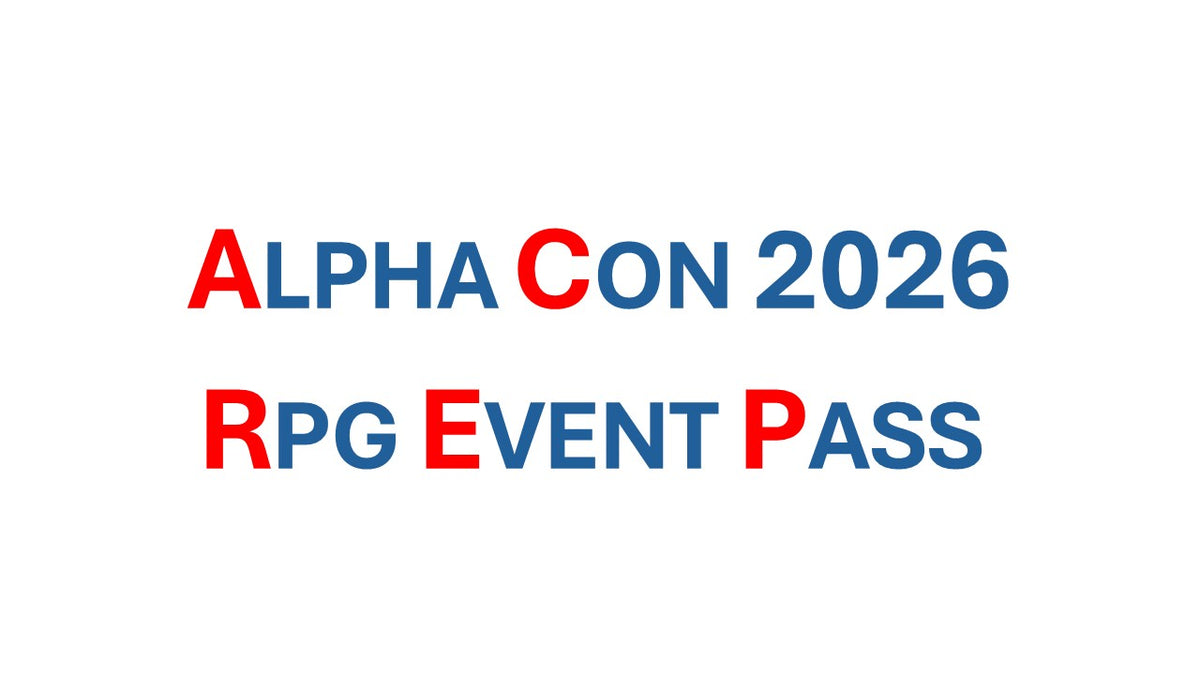 Sunday 31st May 2026 - RPG Day Pass – Alpha Gaming