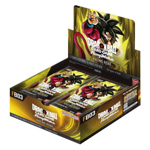 Dragon Ball Super : Fusion World Set 03 - Raging Roar - Booster Box (Limit 1 Per Customer)