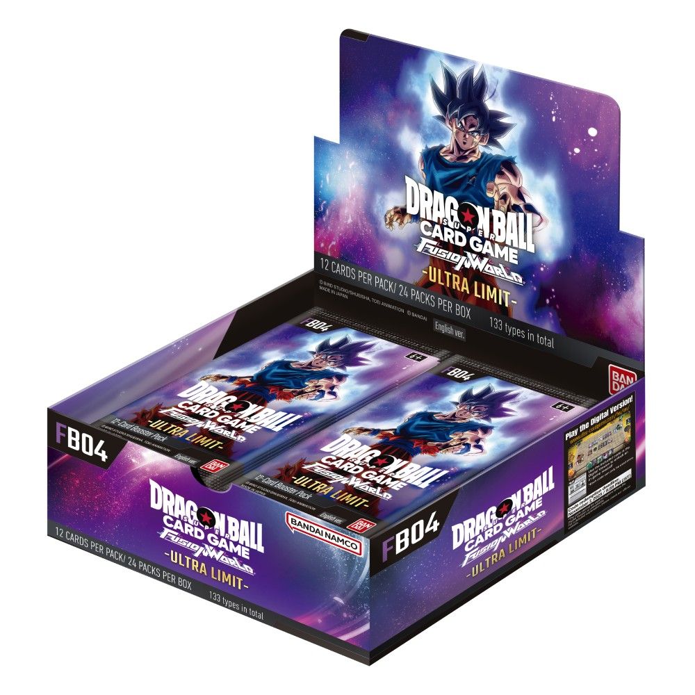 Dragon Ball Super : Fusion World Set 04 - Ultra Limit - Booster Box (Limit 3 Per Customer)