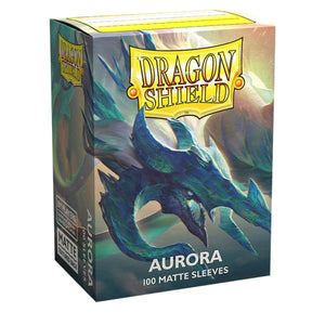 Dragon Shield Sleeves - Box 100 - Aurora Matte (63x88mm)