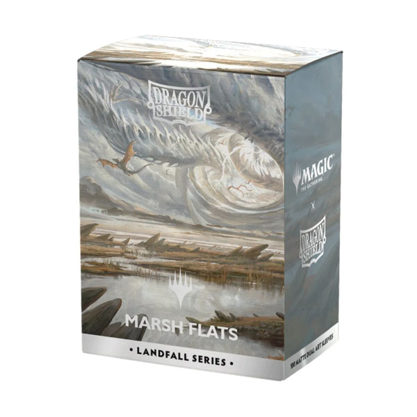 Dragon Shield Sleeves - Matte Dual – MTG Landall Series: Marsh Flats (63x88mm)
