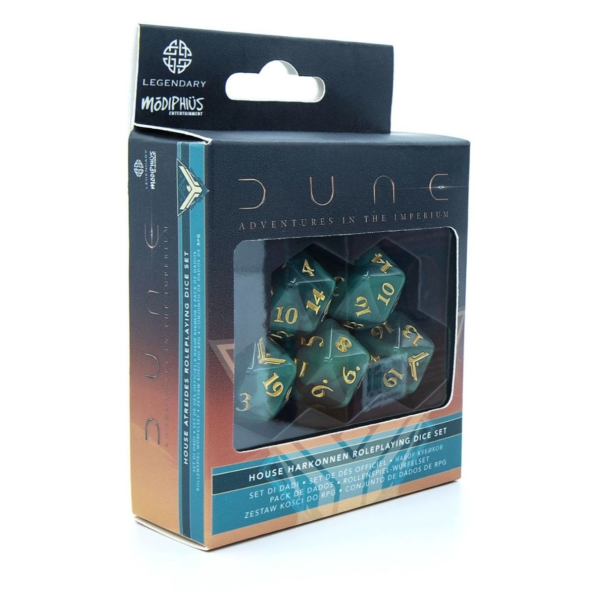 Dune RPG: Dice Set - Atredies