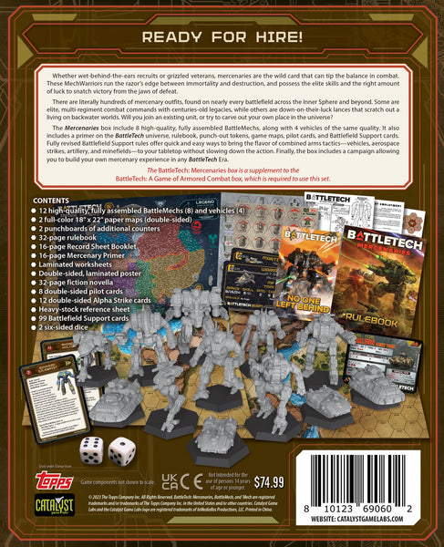 Battletech Mercenaries Box Set