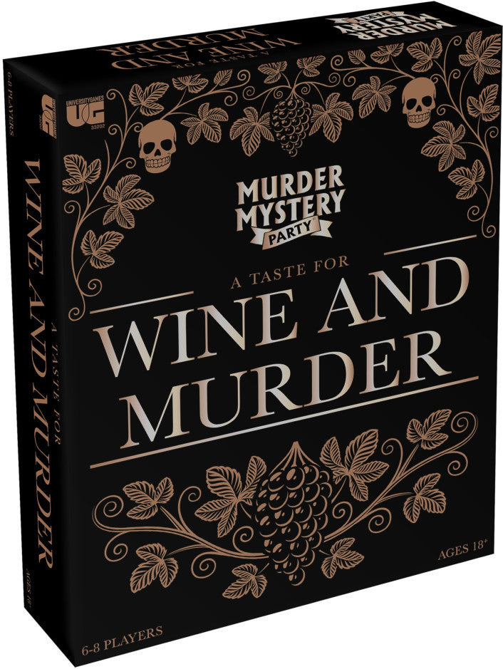 Murder Mystery Party Game - Wine & Murder