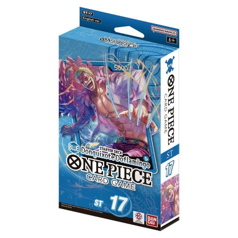 (Pre-Order - Wave 2 Dec/Jan 25) One Piece Starter Deck ST-17 : Donquixote Doflamingo (Limit 1 Per Customer)