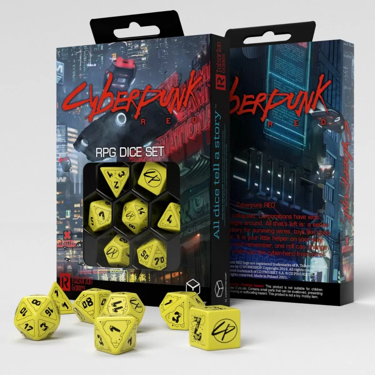 Cyberpunk RED - Danger Zone Dice Set