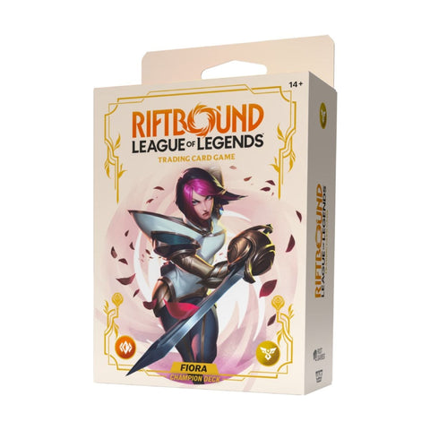 (Pre-Order ETA Feb 2026) Riftbound: League of Legends TCG – Champion Deck – Spiritforged: Fiora