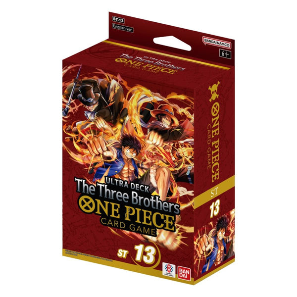 One Piece Starter Deck ST-13 : The Three Brothers Ultra Deck (Limit 1 Per Customer)