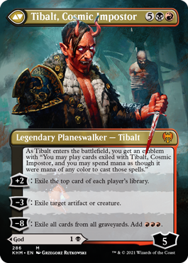 Valki, God of Lies / Tibalt, Cosmic Impostor