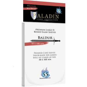 Paladin Card Sleeves - Baldur Premium (58x108mm)