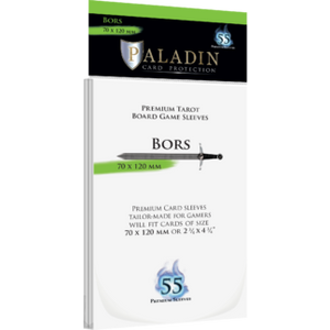 Paladin Card Sleeves - Bors Premium (70x120mm)