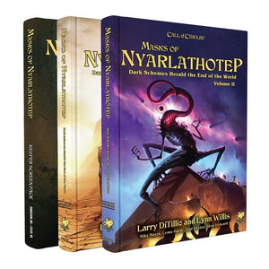 Call of Cthulhu RPG - Masks of Nyarlathotep (Slipcase Set)