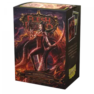 Dragon Shield Sleeves - Box 100 Flesh & Blood - Dromaii (63x88mm)