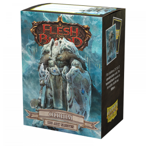 Dragon Shield Sleeves - Box 100 Flesh & Blood - Oldhim (63x88mm)