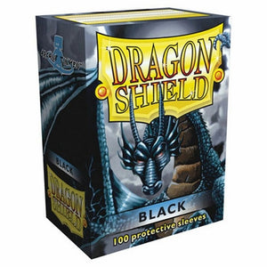 Dragon Shield Sleeves - Box 100 - Black (63x88mm)