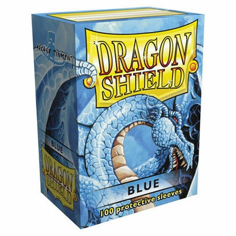 Dragon Shield Sleeves - Box 100 - Blue (63x88mm)