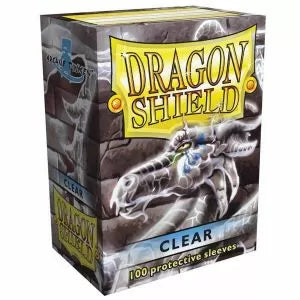 Dragon Shield Sleeves - Box 100 - Clear Classic (63x88mm)