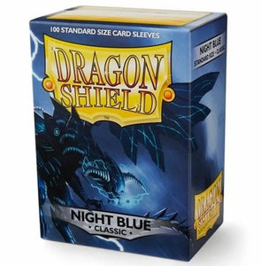 Dragon Shield Sleeves - Box 100 - Night Blue (63x88mm)