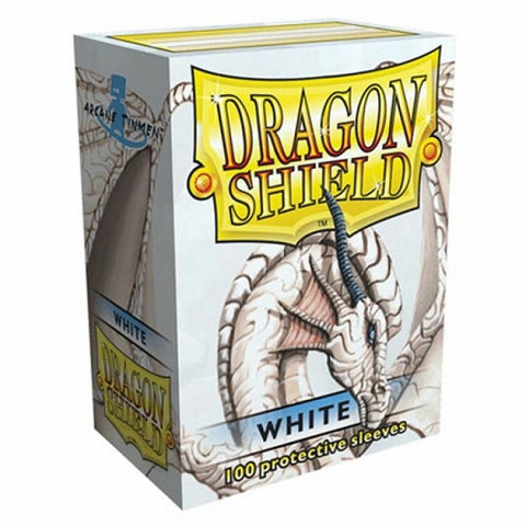 Dragon Shield Sleeves - Box 100 - White (63x88mm)