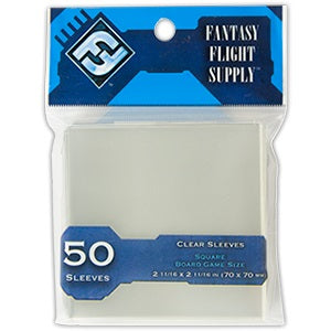FFG Card Sleeves - Square (70x70mm)