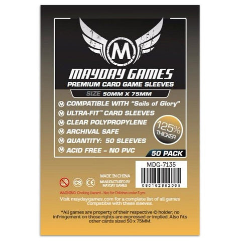 Mayday Card Sleeves - Custom Premium 50x75mm