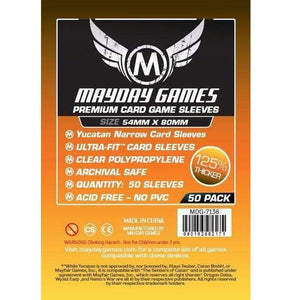 Mayday Card Sleeves - Yucatan Premium 54x80mm