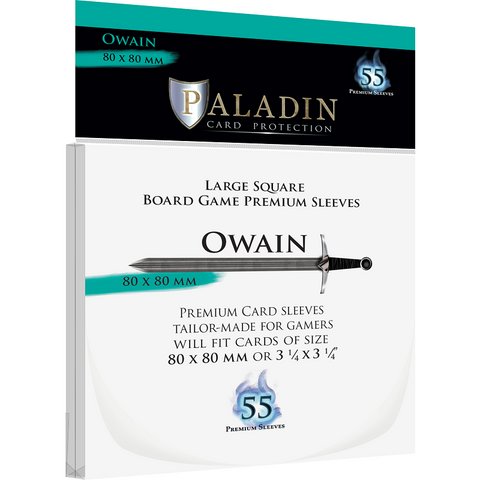 Paladin Card Sleeves - Owain Premium (80x80mm)