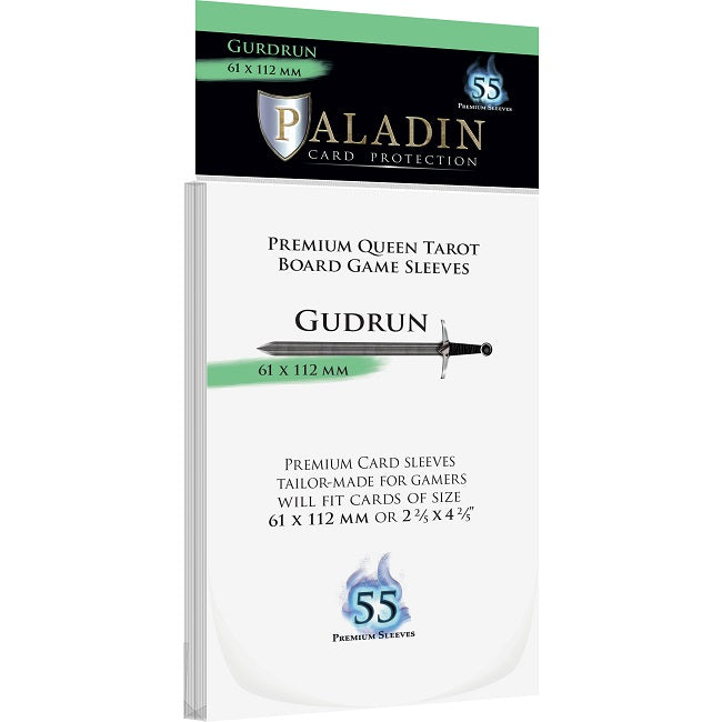 Paladin Card Sleeves - Gudrun Premium (61x112mm)