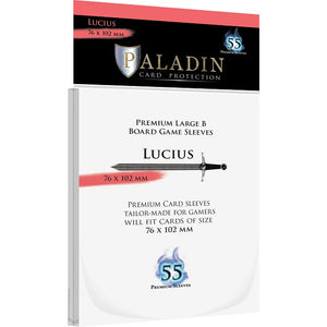 Paladin Card Sleeves - Lucius Premium (76x102mm)