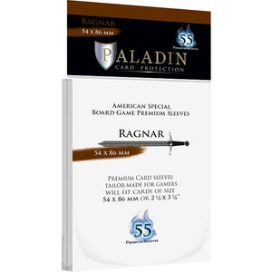 Paladin Card Sleeves - Ragnar Premium (54x86mm)