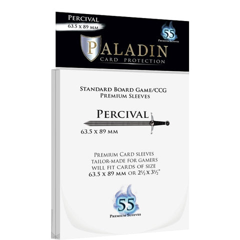 Paladin Card Sleeves - Percival Premium (63.5x89mm)