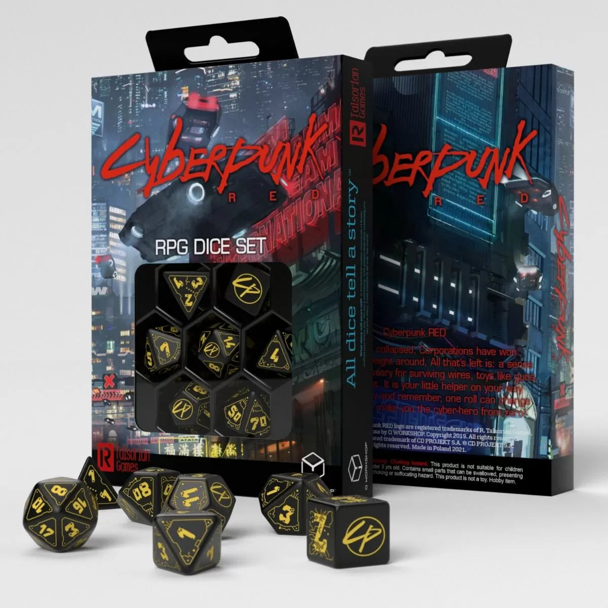 Cyberpunk RED - Wet Work Dice Set